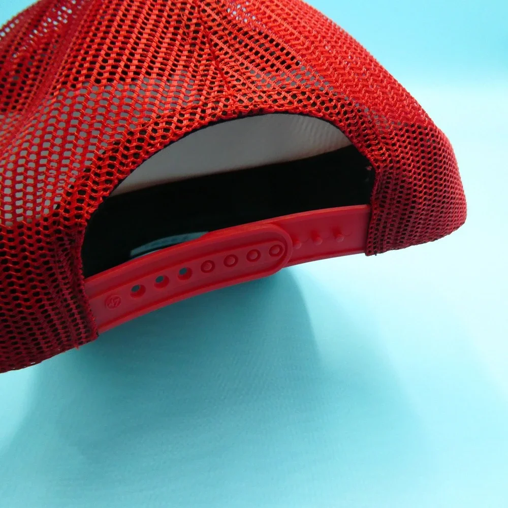 '47 Brand Hat Mens One Size 47 Hitch Chicago Bulls Red Mesh Snapback NBA‎ Cap